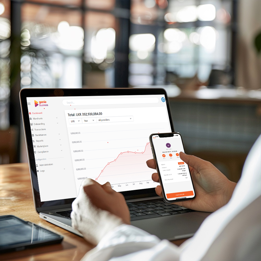 Accepting payments with Genie Business Payment Links