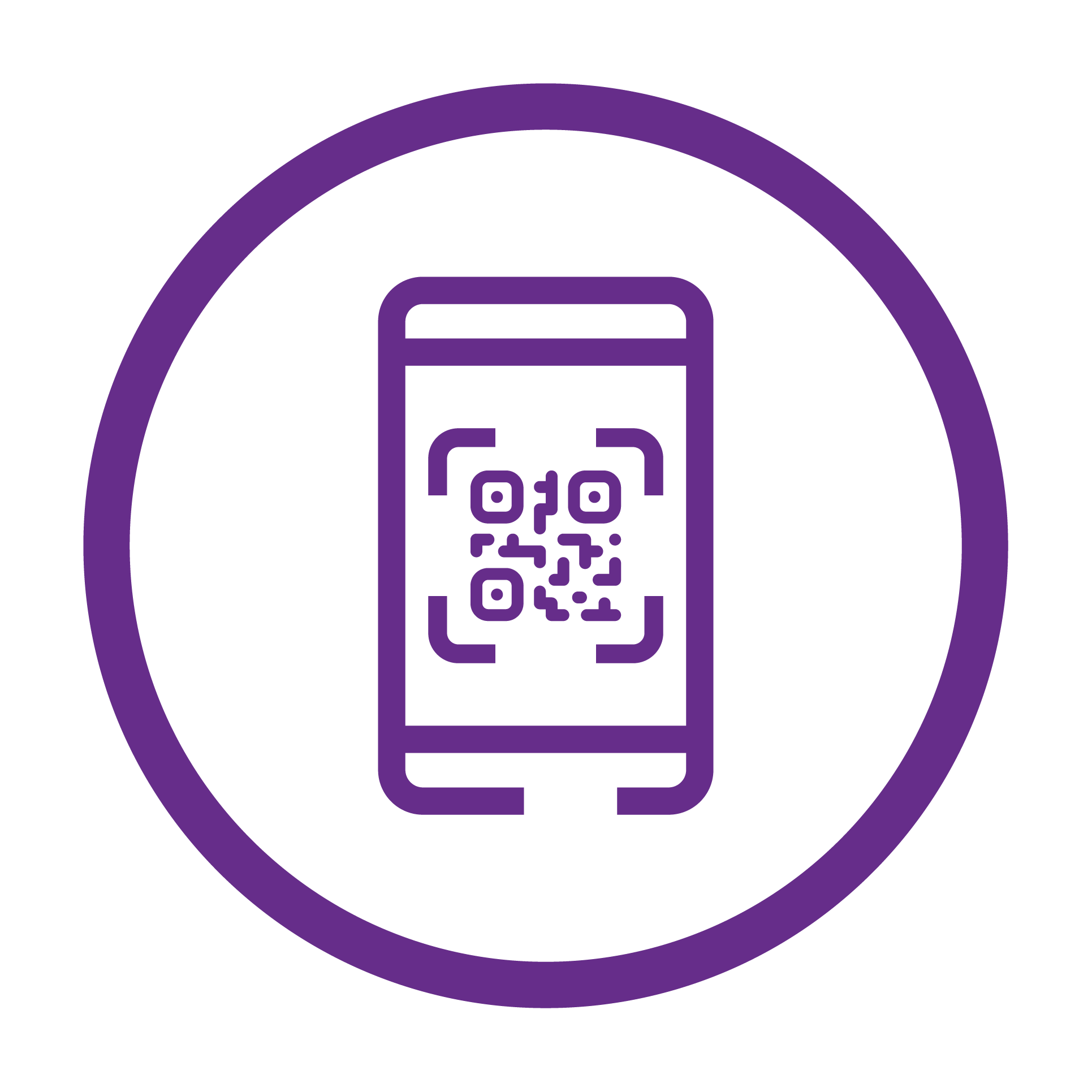 Step 2: You will get a unique QR available within the Genie Business app.